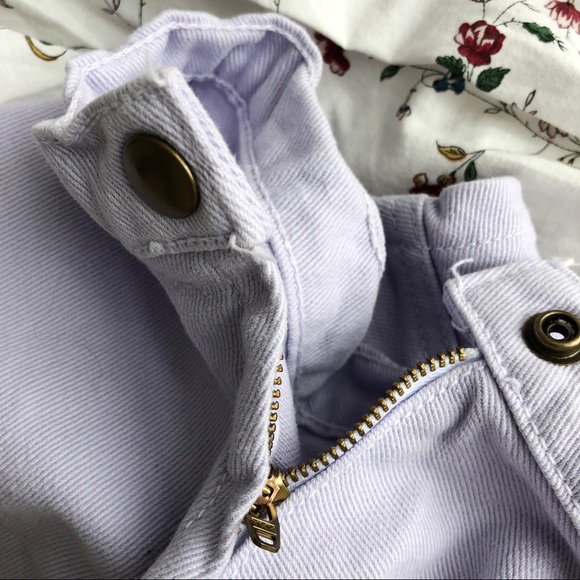 American Apparel  Purple Denim Circle Sk… - Picture 5 of 7